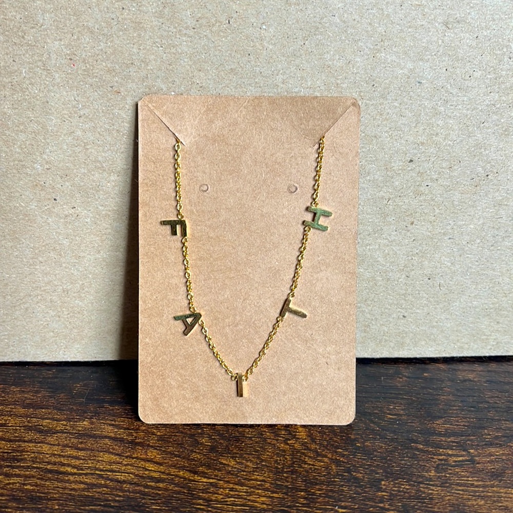 FAITH necklace